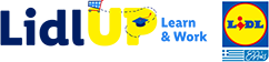 Lidl UP: Learn & Work Logo